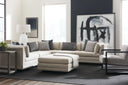 Fusion Sectional - 3-Piece Sofa - Simply Black by Caracole, view 8