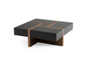 Teller Modern Square Low Coffee Table