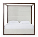 Manhattan - Contemporary Brown Oak and Gold Dresser
