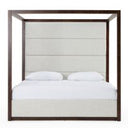 Manhattan - Contemporary Canopy Brown Oak Bedroom Set