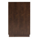 Manhattan - Contemporary Brown Oak and Gold Dresser