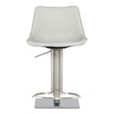 Manning - Modern Light Grey Adjustable Bar Stool