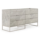 Marbella - Italian Modern Grey Marble Dresser