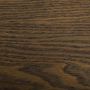 Marcia Mid-Century Tobacco & Antique Brass Dining Table