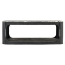Marco - Modern Black & White Granite Coffee Table