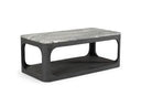 Marco - Modern Black & White Granite Coffee Table