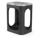 Marco - Modern Black & White Granite Coffee Table