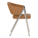 Marcus - Modern Vegan Leather Dining Chair (Set of 2)