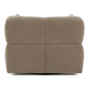 Marisol - Modern Taupe Fabric Swivel Accent Chair
