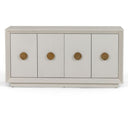 Marjorie - Modern Cream & Brushed Gold Buffet