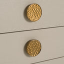 Marjorie - Modern Cream & Brushed Gold Dresser