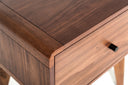 Marshall Mid-Century Modern Walnut Nightstand