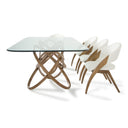 Mason & Lucas Modern Walnut Dining Set