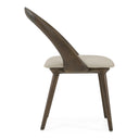 Mason - Mid-Century Modern Beige & Grey Ash Dining Chair (Set of 2)