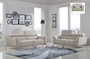 Velva Modern Beige & Brown Fabric Chair, view 4
