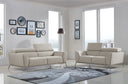 Velva Modern Beige & Brown Fabric Chair, view 3