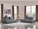 Edgar - Modern Grey Fabric Modular Sectional Sofa