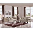 Nadine Transitional Beige Fabric Sofa
