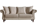 Nadine Transitional Beige Fabric Sofa