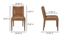 Calla Dining Chair Brown - Set Of Two