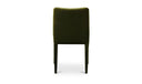 Calla Dining Chair Green Velvet - Set Of Two