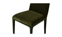 Calla Dining Chair Green Velvet - Set Of Two