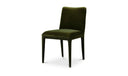 Calla Dining Chair Green Velvet - Set Of Two
