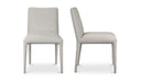 Calla Dining Chair Light Grey - Set Of Two