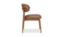 Ellie Dining Chair Brown Leather