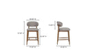 Ellie Counter Stool Light Brown