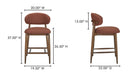 Ellie Counter Stool Rust
