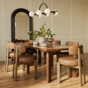 Odessa 33" Saddle Brown Performance Dining Chair by TOV Furniture, view 2
