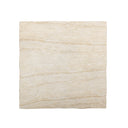 Roxanne 46" Faux Travertine Indoor/Outdoor Concrete Coffee Table