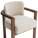 Irma Textured Performance Velvet Dining Chair by TOV Furniture, view 3