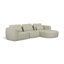 Noor 3-Piece XL 128" Modular Sectional by TOV Furniture, view 2