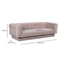 Jules 94" Performance Velvet Sofa by TOV Furniture, view 15