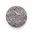 Dex Smoke Grey Ottoman by TOV Furniture, view 3