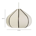 Josephine Teardrop Pendant Lamp by TOV Furniture, view 5