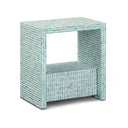 Tia 20" Mother of Pearl Nightstand by TOV Furniture, view 2