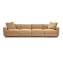 Perry Tan Modular Sofa (96"-124") by TOV Furniture, view 7