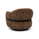 Salma Swivel Accent Chair by TOV Furniture, view 3