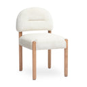 Bruno Thick Performance Chenille Arched Back Dining Chair by TOV Furniture, view 10