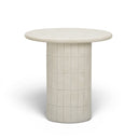 Fafo Beige Indoor/Outdoor Concrete Side Table by TOV Furniture