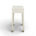 Dani 54" Cream Faux Shagreen 2-Drawer Console Table