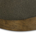Domina Kale Green Boucle Ottoman