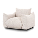 Saint Tropez Nubby Fabric Armchair in Sand