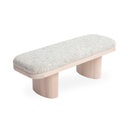Ollie Upholstered Bench (48"-57") by TOV Furniture, view 3