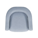 Florence Linen Accent Chair by TOV Furniture, view 4