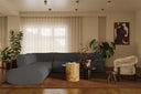 Zenith 5-Piece Contract-Grade Upcycled Fabric Modular Sectional