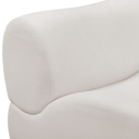 Zenith Contract-Grade Upcycled Fabric Corner Chair